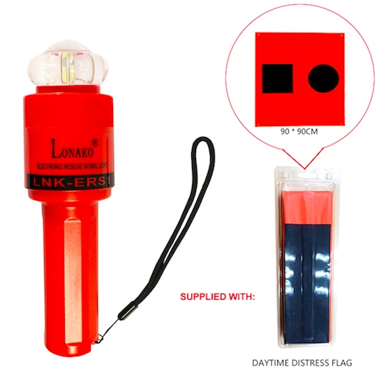 SOS Electrconic Survival Signal Light USCG Approval SOLAS Marine