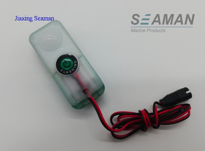 Dry battery compact life jacket light