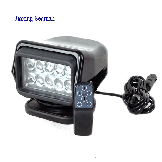 Boat LED remote control search light