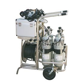 Trolley Breathing Apparatus Movable Long tube SCBA CGHK Series